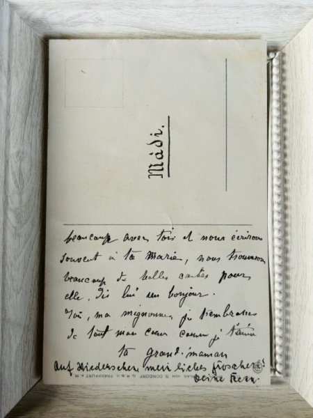 画像3: Postcard アンティークポストカード 赤ちゃんと小鳥 Pauli Ebner  (3)