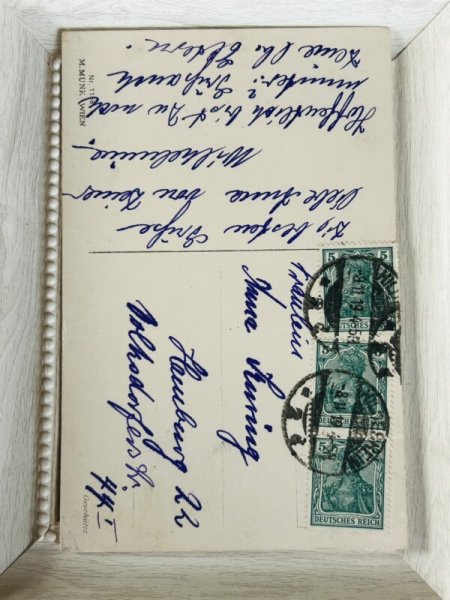 画像3: Postcard　アンティークポストカード　喧嘩中の二人　Pauli Ebner　 (3)