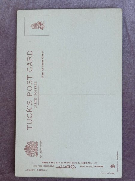 画像2: Postcard　アンティークポストカード　微笑む赤ちゃん　（未使用） (2)