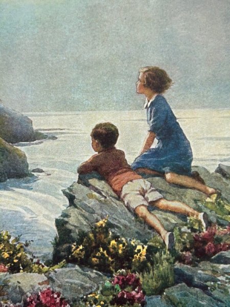 画像3: Postcard  アンティークポストカード　水辺のこどもたち　Margaret Tarrant　イギリス　（未使用） (3)