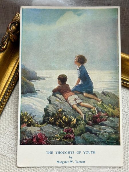 画像2: Postcard  アンティークポストカード　水辺のこどもたち　Margaret Tarrant　イギリス　（未使用） (2)