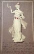 画像1: Postcard 　アンティークポストカード   女性　ギリシャ神話風　フランス1903年　 (1)
