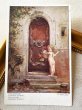 画像2: Postcard  アンティークポストカード  天使の訪問 愛のメッセンジャー 1936年 (2)