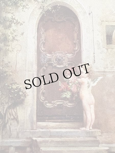 画像3: Postcard 　アンティークポストカード  天使の訪問　愛のメッセンジャー　1936年 (3)