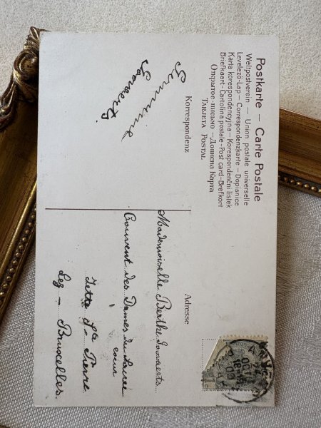 画像3: Postcard アンティークポストカード オランダの子どもたち Ellen Clapsaddle  フランス1909年 (3)