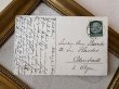 画像3: Postcard  アンティークポストカード   お花にお水を与える女の子 ドイツ1933年 (3)