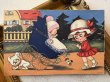 画像2: Postcard  アンティークポストカード   犬にぶつかってしまった乳母車の赤ちゃんと女の子 オランダ1928年 (2)