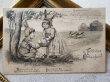 画像2: Postcard  アンティークポストカード   イースター ウサギと子どもたち うさぎの被り物 ドイツ1903年 (2)
