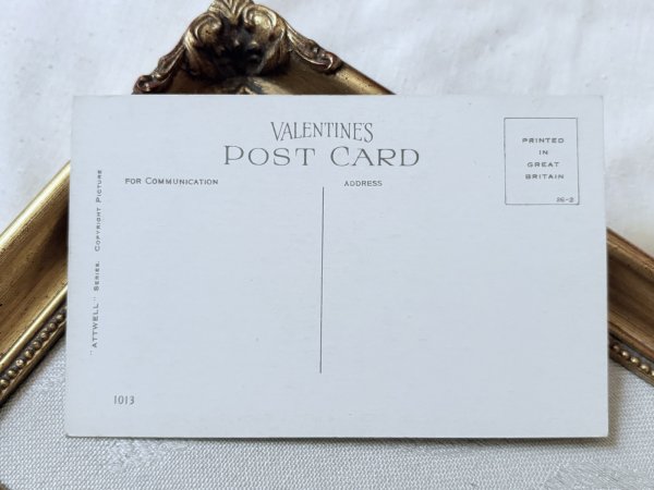 画像3: Postcard 　アンティークポストカード　ダンス中にぶつかって倒れてしまった子どもたち　 Mabel Lucie Attwell　（未使用） (3)