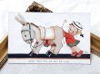 画像2: Postcard 　アンティークポストカード　遅れちゃう！ロバを押す女の子　1099　 Mabel Lucie Attwell　イギリス1928年 (2)