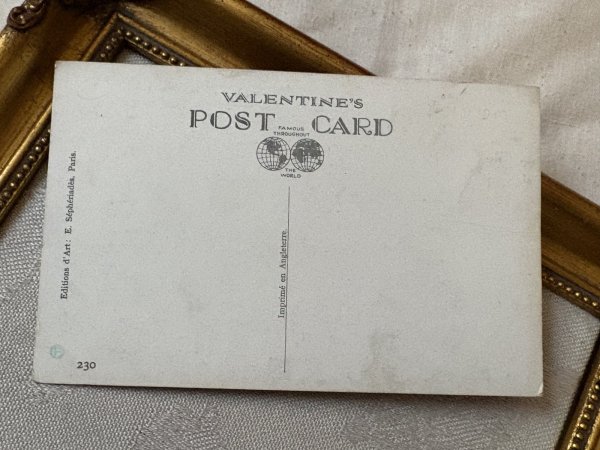 画像3: Postcard 　アンティークポストカード　月夜に海を見るふたり　 Mabel Lucie Attwell　（未使用） (3)