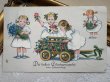 画像2: Postcard 　アンティークポストカード   お花と女の子　Lia Doring ドイツ1931年 (2)