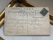 画像3: Postcard 　アンティークポストカード 　バレンタイン　薔薇のお花のリース　バスケット　アメリカ1908年 (3)