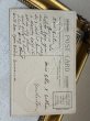 画像4: Postcard 　アンティークポストカード 　バレンタイン　キューピッド天使と女性　手紙　忘れな草 (4)