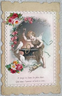 アンティークポストカード専門店 Snowdrop Postcards <Angel Illustration>