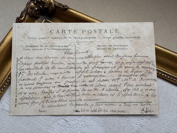 画像5: Postcard　アンティークポストカード　花言葉　フランス (5)