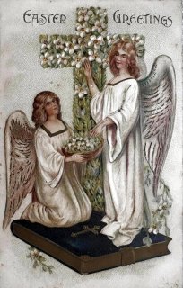 アンティークポストカード専門店 Snowdrop Postcards <Angel Illustration>