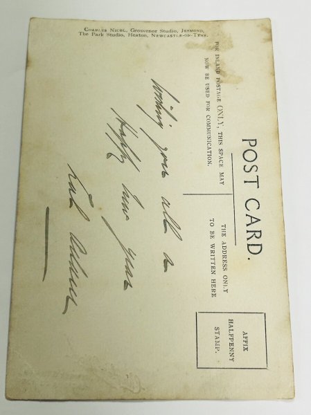 画像3: Postcard    アンティークポストカード　肖像写真　女の子 (3)