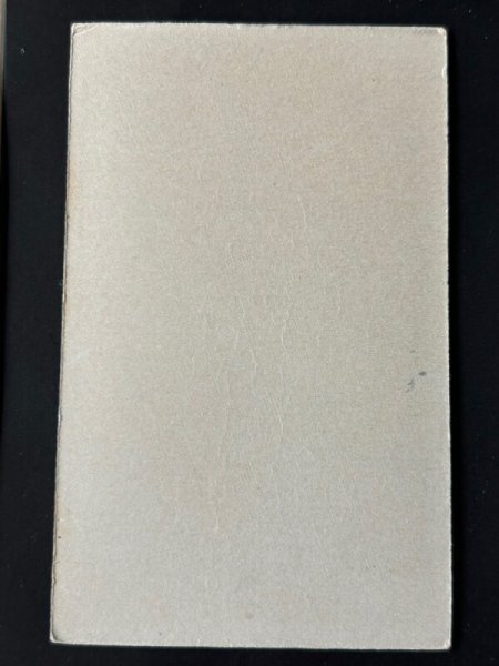 画像2: Vintage carte de visite　アンティーク　ミニ肖像写真　初聖体の女の子　教会　ドイツ (2)