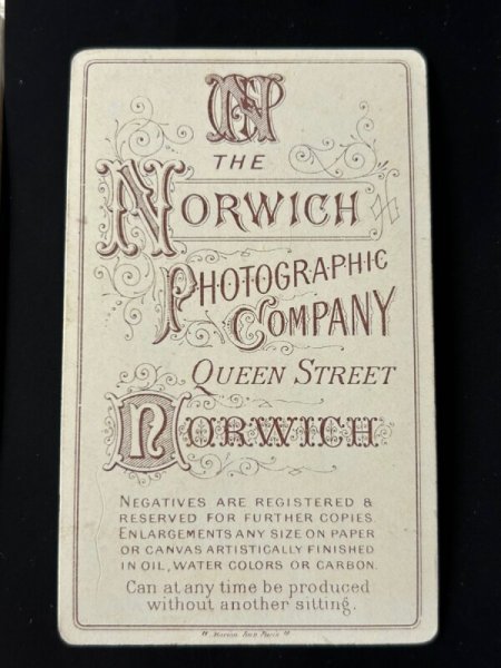 画像3: Vintage carte de visite　アンティーク　ミニ肖像写真　小さな女の子　イギリス (3)