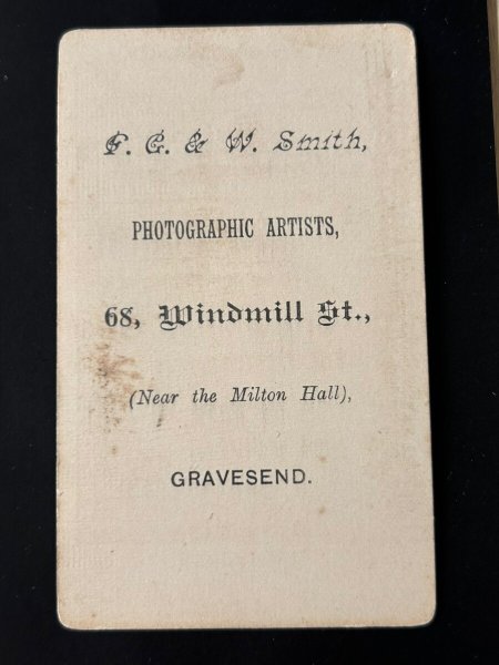 画像3: Vintage carte de visite　アンティーク　ミニ肖像写真　小さな女の子　レース　イギリス (3)