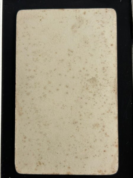 画像2: Vintage carte de visite　アンティーク　ミニ肖像写真　男性 (2)