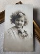 画像2: Postcard　アンティークポストカード　　女の子　写真　ドイツ1910年 (2)