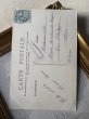 画像3: Postcard　アンティークポストカード　お花と女の子　フリル　フランス1905年 (3)