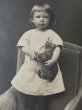 画像3: Postcard　アンティークポストカード　クマのプルトイ女の子　テディベア　ぬいぐるみ　ドイツ　肖像写真　（未使用） (3)