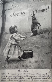 Snowdrop Postcards アンティークポストカード専門店 < Rabbit >