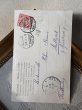 画像3: Postcard　アンティークポストカード　イースター　ウサギとブランコで遊ぶ女の子　スイス1904年 (3)