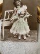 画像3: Postcard　アンティークポストカード　お人形さんと女の子　写真　イギリス1913年 (3)