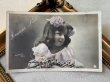 画像2: Postcard　アンティークポストカード　女の子　写真　フランス (2)