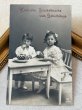 画像2: Postcard　アンティークポストカード　ティータイム　お茶の時間　ケーキ　写真　ドイツ1908年 (2)