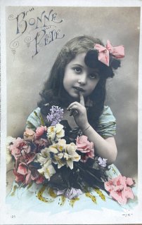 Snowdrop Postcards アンティークポストカード専門店 【写真 女の子
