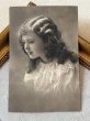 画像2: Postcard　アンティークポストカード　女の子　1916年 (2)