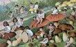 画像1: Postcard　アンティークポストカード　キノコと子どもたち　フランス (1)