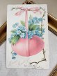 画像2: Postcard　アンティークポストカード　イースター　忘れな草のお花とピンク色の卵　アメリカ1907年 (2)