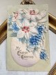 画像2: Postcard　アンティークポストカード　イースター　白百合と忘れな草のお花と卵 (2)