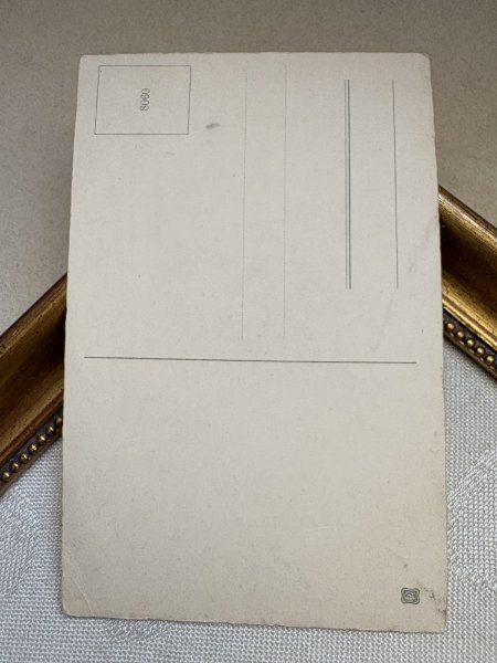 画像3: Postcard　アンティークポストカード　パンジーのお花　フランス　（未使用） (3)