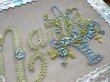 画像4: Postcard　アンティークポストカード　刺繍　忘れな草のお花かご　マリー　Marie フランス　1912年 (4)