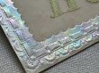 画像5: Postcard　アンティークポストカード　刺繍　忘れな草のお花かご　マリー　Marie フランス　1912年 (5)