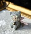画像4: Vintage style Handmade miniature toy アンティーク風ミニチュアトイ　子猫のフィフィ グレー　FIFI (4)