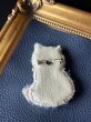 画像3: Vintage style Handmade miniature toy Brooch  アンティーク風ぬいぐるみのブローチ　子猫のフィフィ　FIFI (3)