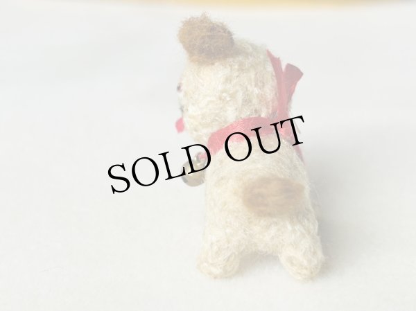 画像4: Vintage style Handmade miniature toy ハンドメイド　アンティーク風ミニチュアトイ　タビー犬　茶色　Tubby Dog (4)