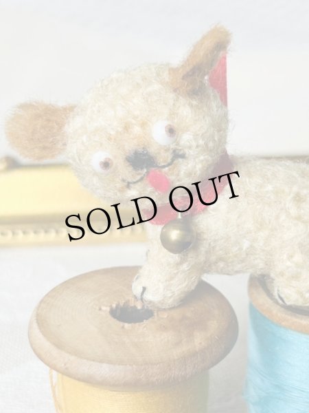 画像5: Vintage style Handmade miniature toy ハンドメイド　アンティーク風ミニチュアトイ　タビー犬　茶色　Tubby Dog (5)