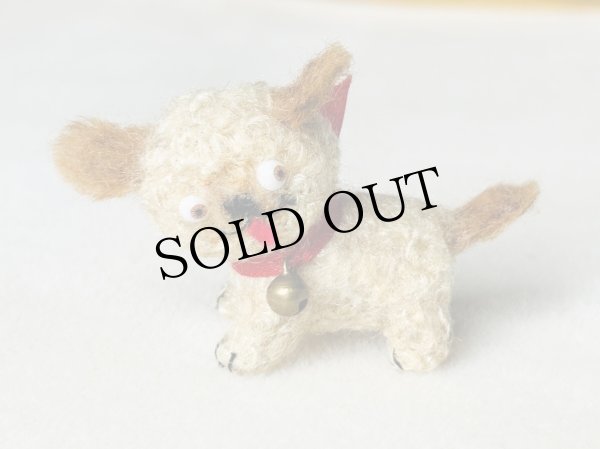 画像1: Vintage style Handmade miniature toy ハンドメイド　アンティーク風ミニチュアトイ　タビー犬　茶色　Tubby Dog (1)
