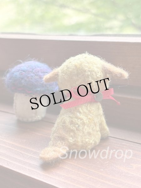 画像2: Vintage style Handmade miniature toy ハンドメイド　アンティーク風ミニチュア　アートドール　タビー犬　Tubby Dog (2)