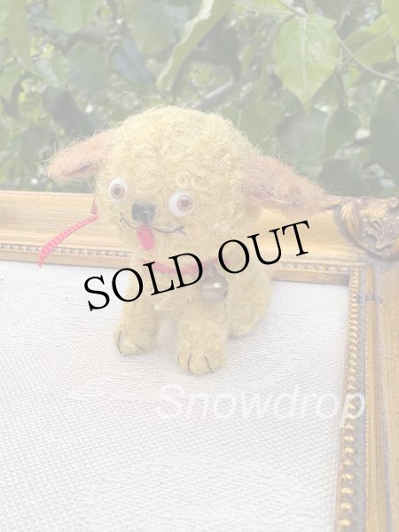 画像4: Vintage style Handmade miniature toy ハンドメイド　アンティーク風ミニチュア　アートドール　タビー犬　Tubby Dog (4)