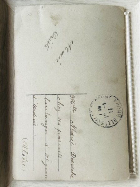 画像3: Postcard アンティークポストカード イースター 大きなキノコと子どもたち 写真 (3)